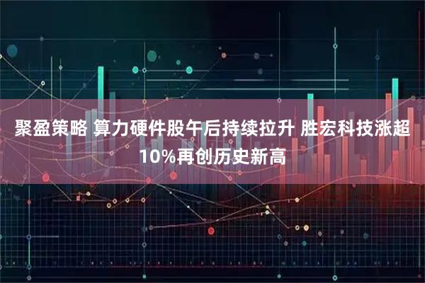 聚盈策略 算力硬件股午后持续拉升 胜宏科技涨超10%再创历史新高